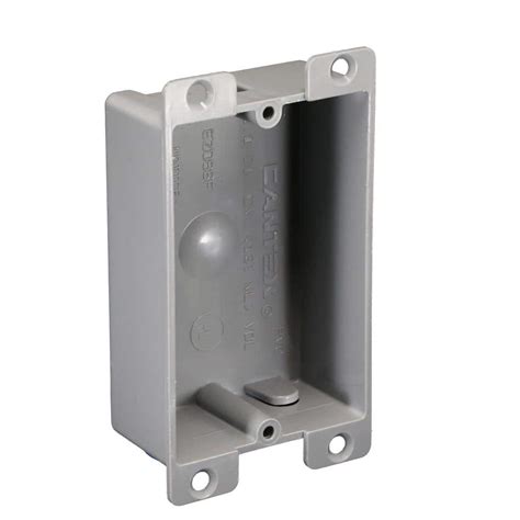 shallow electrical outlet box|shallow exterior electrical outlet box.